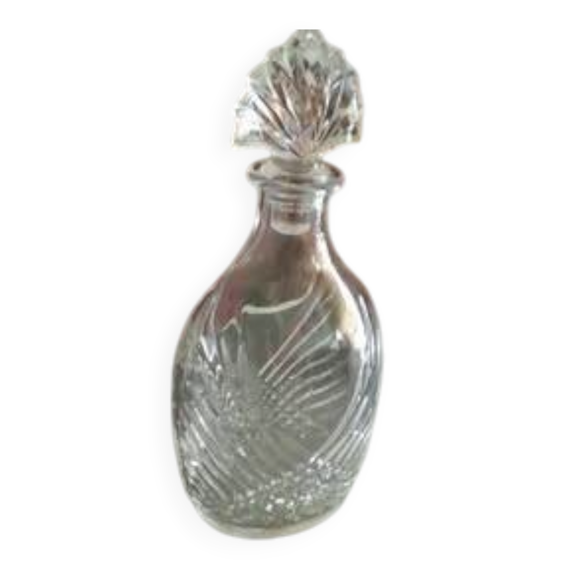 Carafe à whisky vintage en cristal année 50/60