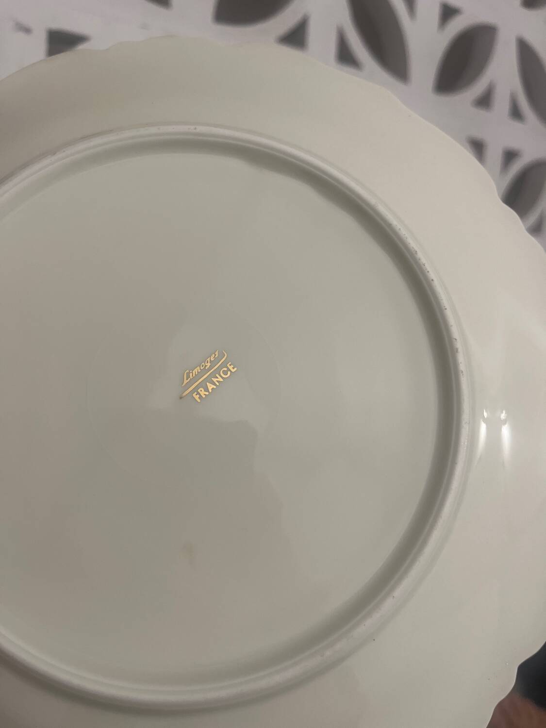 Limoges dinnerware set