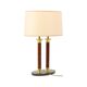 Lampe de table vintage Lusterie Deknudt de style Hollywood Regency