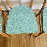 Set of 5 Baumann chairs