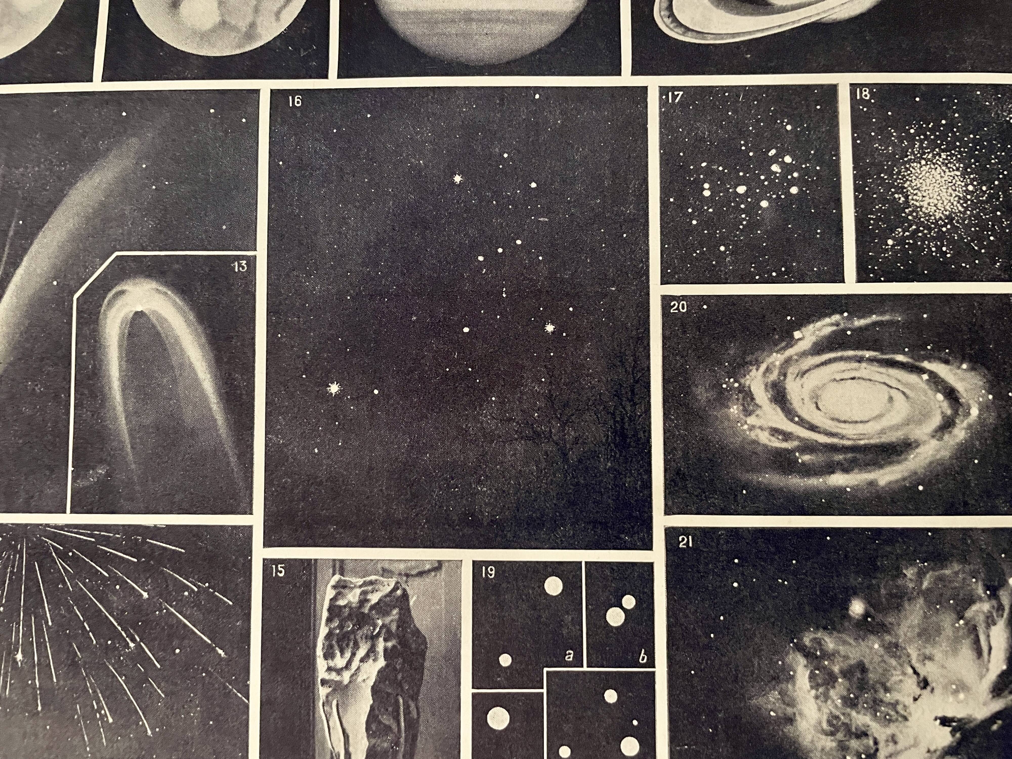 Photographic plate on astronomy - 1930