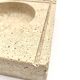 Vintage travertine ashtray, 1970s
