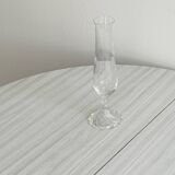 Fine glass soliflore vase