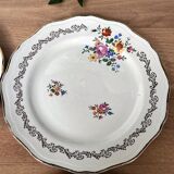 Set of 6 Flat Plates the Almond