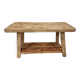 Old workbench work table bathroom furniture side table 55 x 137 cm