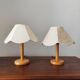 Paire de lampes vintage – style scandinave