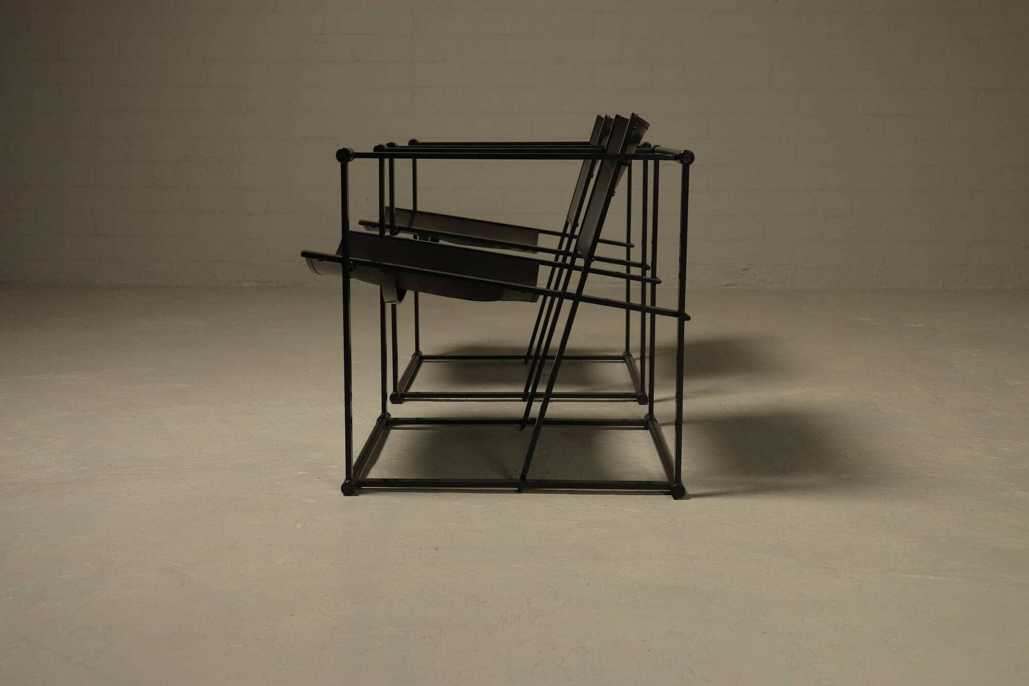 Set of 2 lounge chairs model FM60 by Radboud van Beekum for Pastoe 1980s