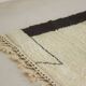 White Moroccan Rug - Modern Living Room Rug 150/250cm