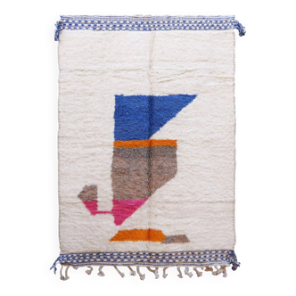 Tapis bérbere fait main traditionnelle 250cmx150cm