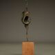 Jetty Homan, Abstract Sculpture, 1970s, Bronze & Teak
