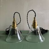 Pair of portable lamps