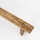 Mid century low wooden bench, France ca. 1850