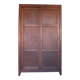 Armoire bois portes coulissantes, armoire bois, meuble de rangement vintage