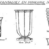 Large art deco vase in amethyst glass from luxval - val saint lambert