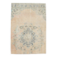 5x7 Peach Teal Green Distressed Turkish Rug, 158x227Cm SK 23057
