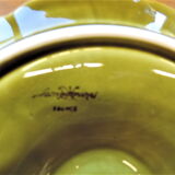 Oyster service 1970 in sarreguemines earthenware