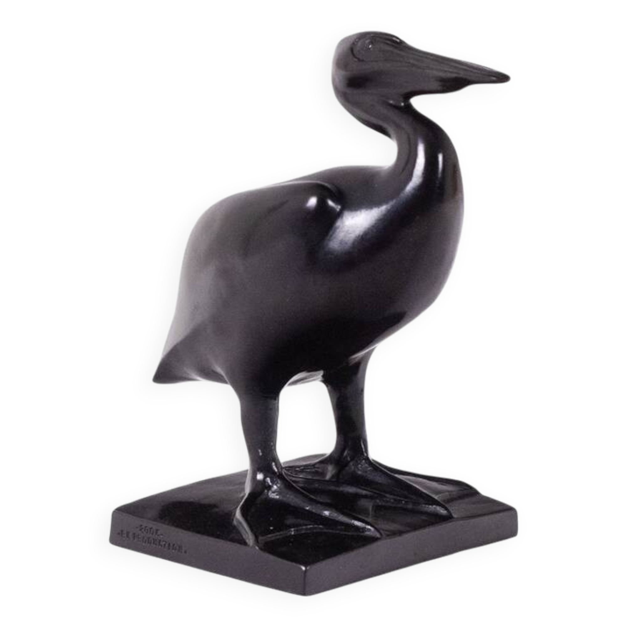 François Pompon. “Pelican,” bronze, 2006 print.