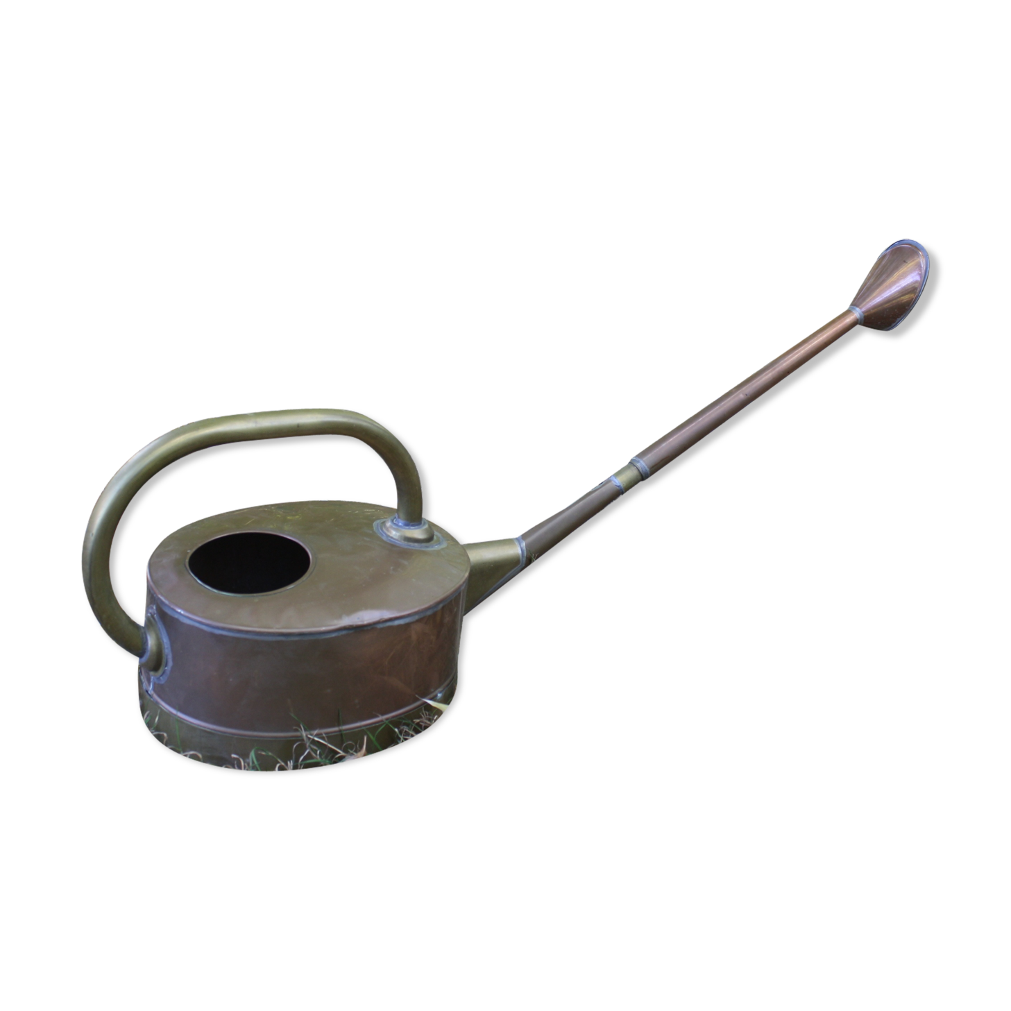 Vintage copper watering can