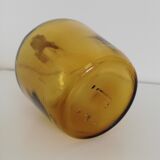 Vintage amber demijohn