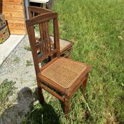 Art Nouveau chair pair