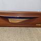 Model boat wall frame, half-hull Endeavour 1934