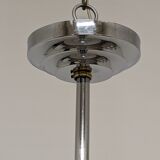 Art Deco XL pendant lamp in Clichy glass circa 1920
