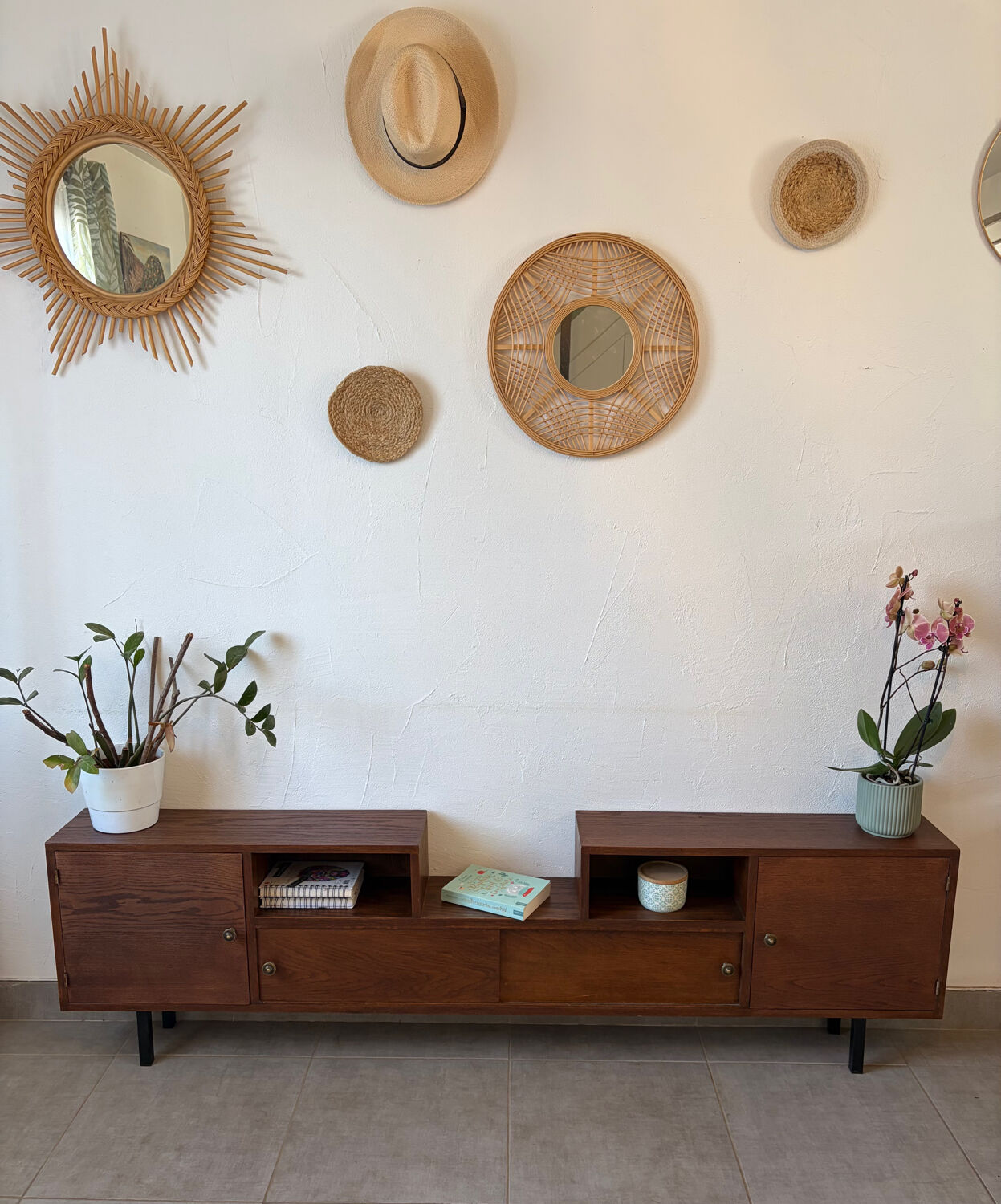 Vintage low enfilade (shallow)