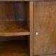 Meuble d'appoint arrondi en bois massif