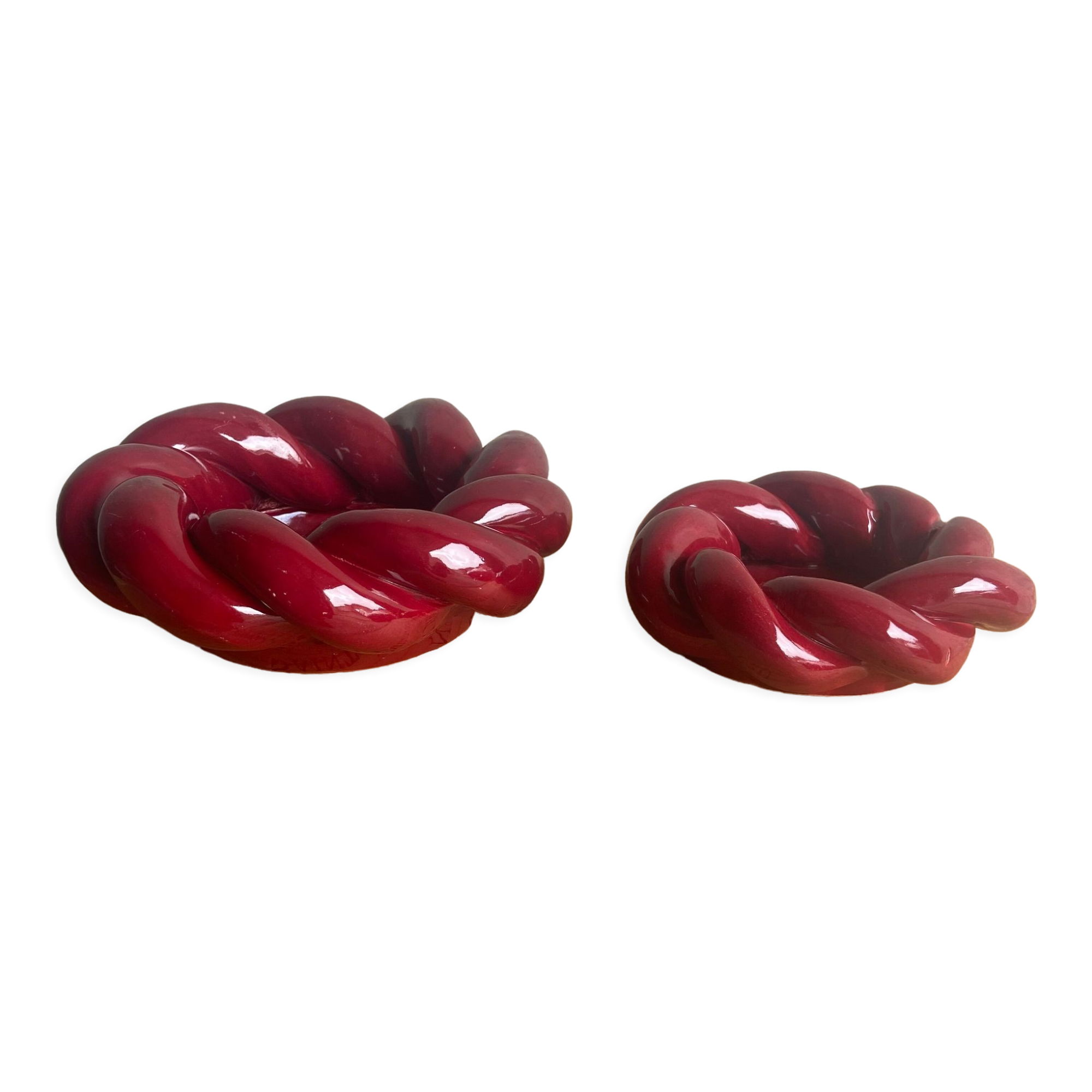Bougeoirs en céramique