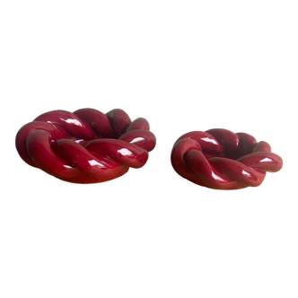Ceramic candle holders