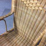 Fauteuil en rotin 50