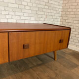Low teak sideboard 1970