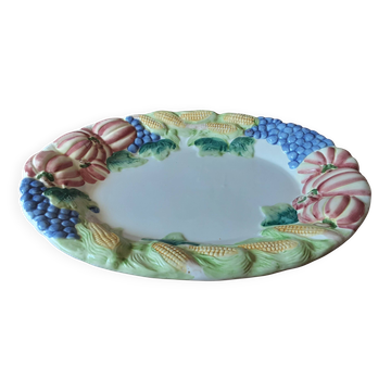 Plat barbotine