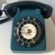 Vintage blue phone