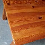 Solid pine coffee table from the 80s