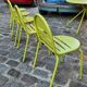 Set de 5 chaises métal design