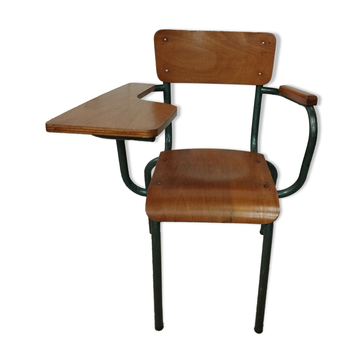 Old adult school chair