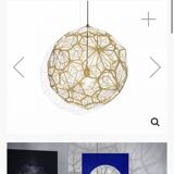 Hanging laiton brass Etch Tom Dixon