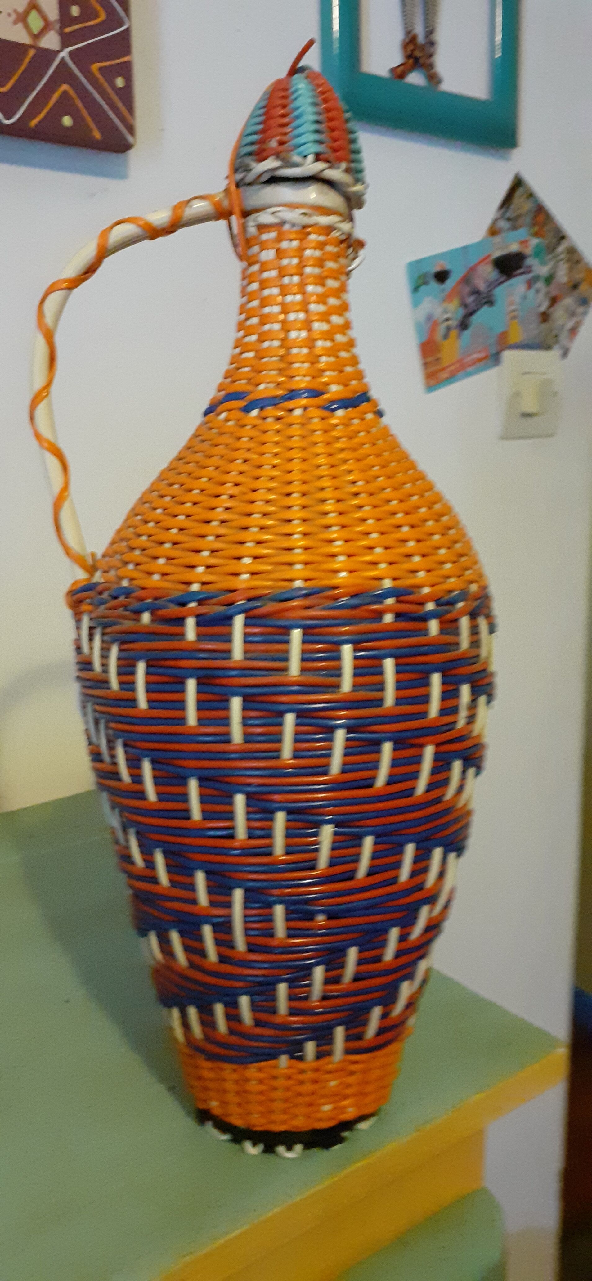 Scoubidou bottle