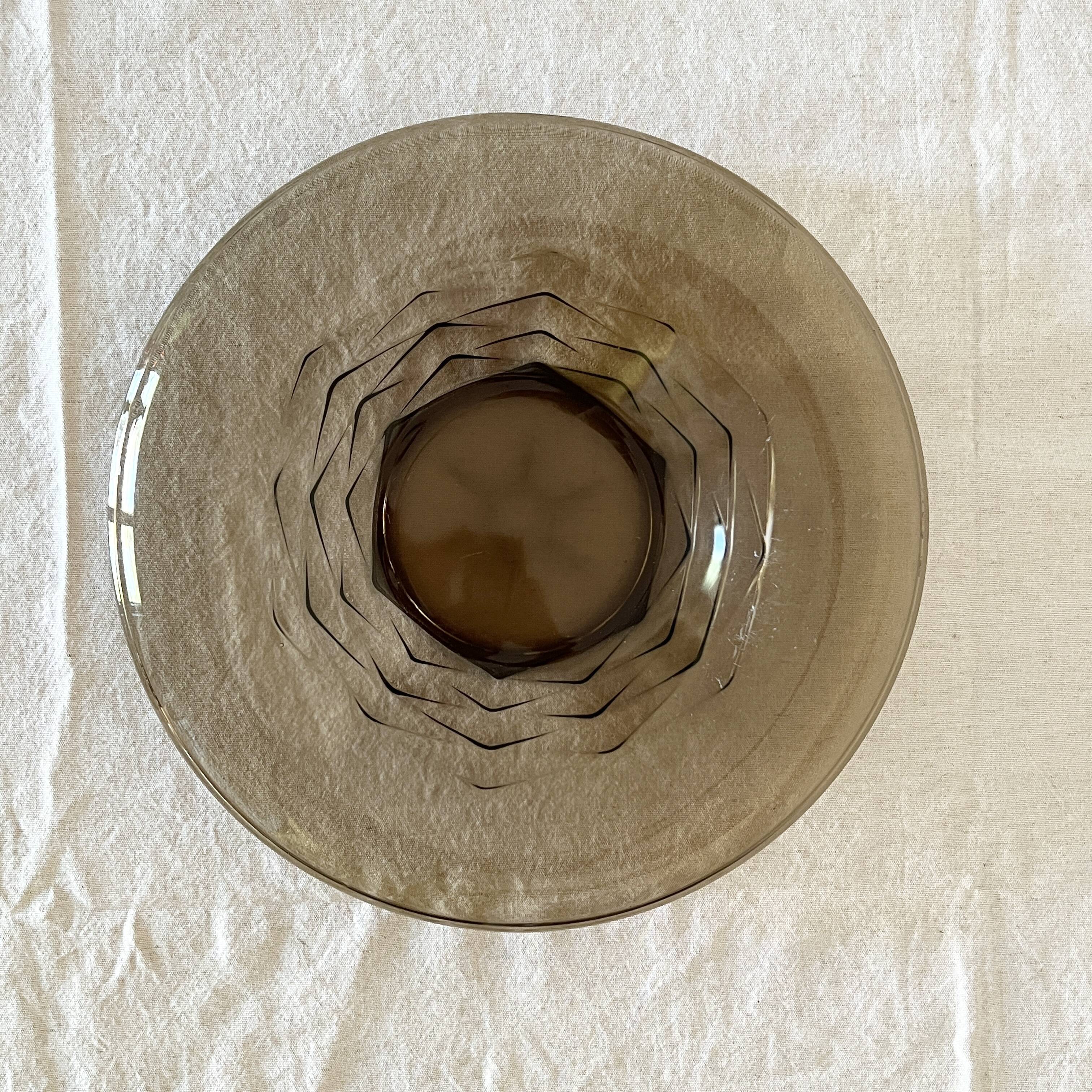 Art deco bowl by andries dirk copier form leerdam, dutch modernism