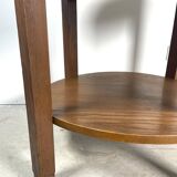 Amsterdam School side table with glass top