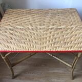 1930s rattan table