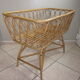Baby vintage rattan bed