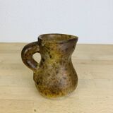 Vintage pyrite stoneware pitcher