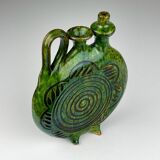 Vintage ceramic bottle by Velimir Dordevic, 1970s