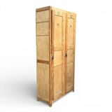 Vintage wooden wardrobe from 1940.
