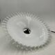 Opaline glass pendant light