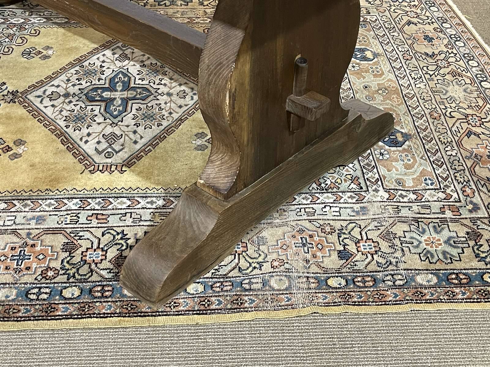 70s elm monastery table