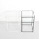 Ensemble de tables en fil d'acier 1970