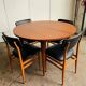 Table ronde vintage extensible